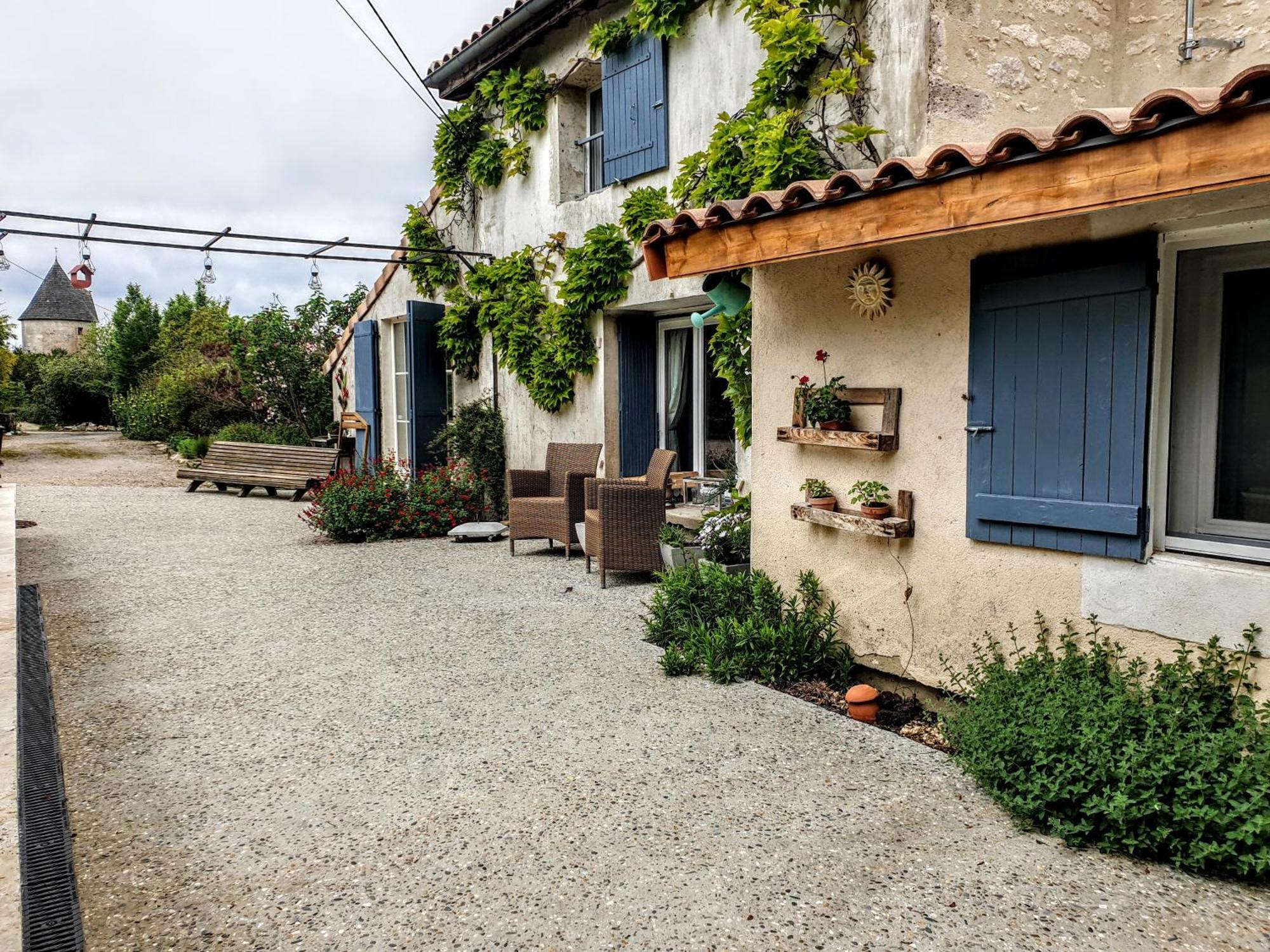 Ferme Du Moulin De Pailleres, Vue Panoramique, Piscine - Ideal 4 A 5 Personnes Galapian Exterior foto