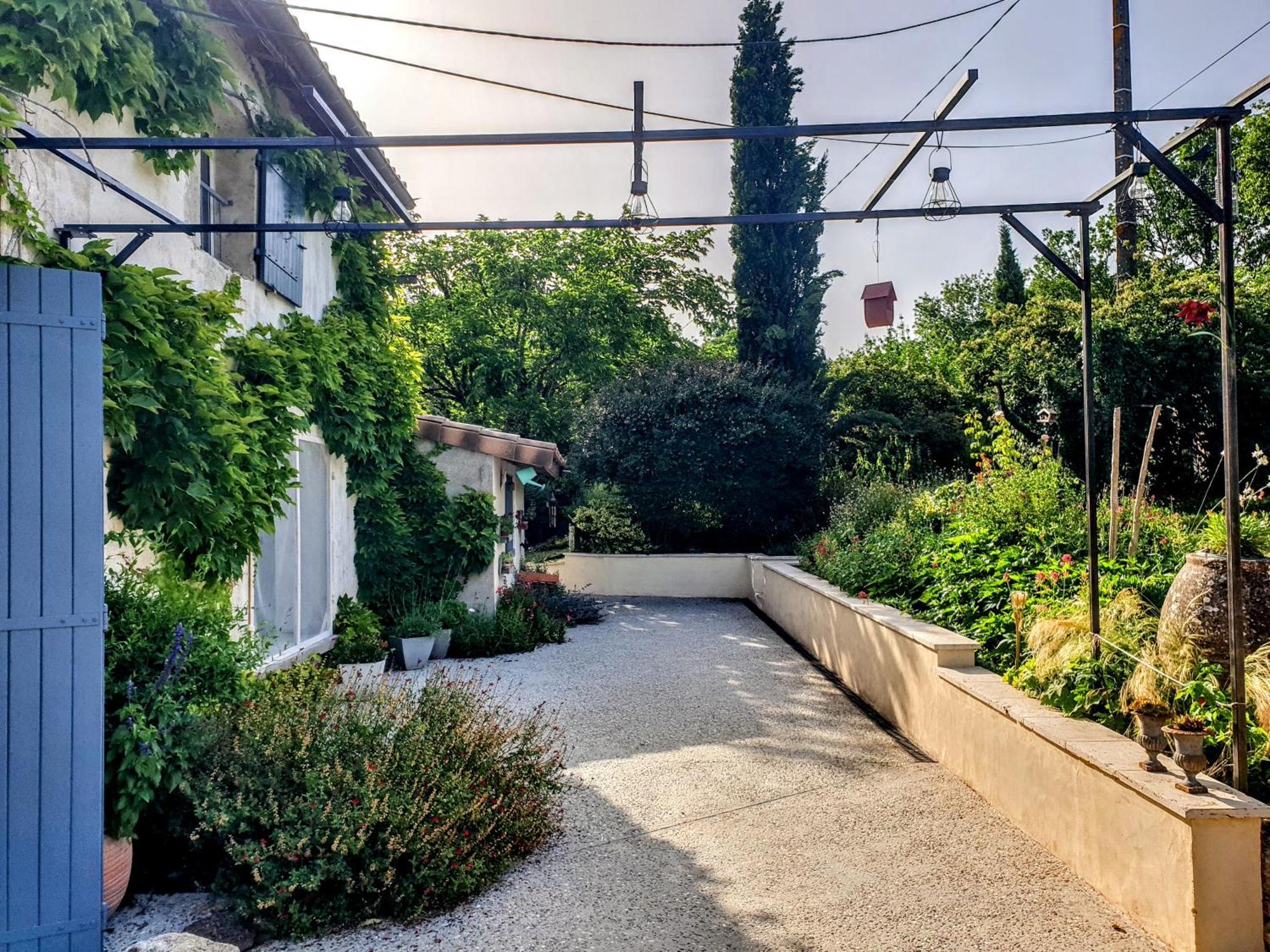 Ferme Du Moulin De Pailleres, Vue Panoramique, Piscine - Ideal 4 A 5 Personnes Galapian Exterior foto