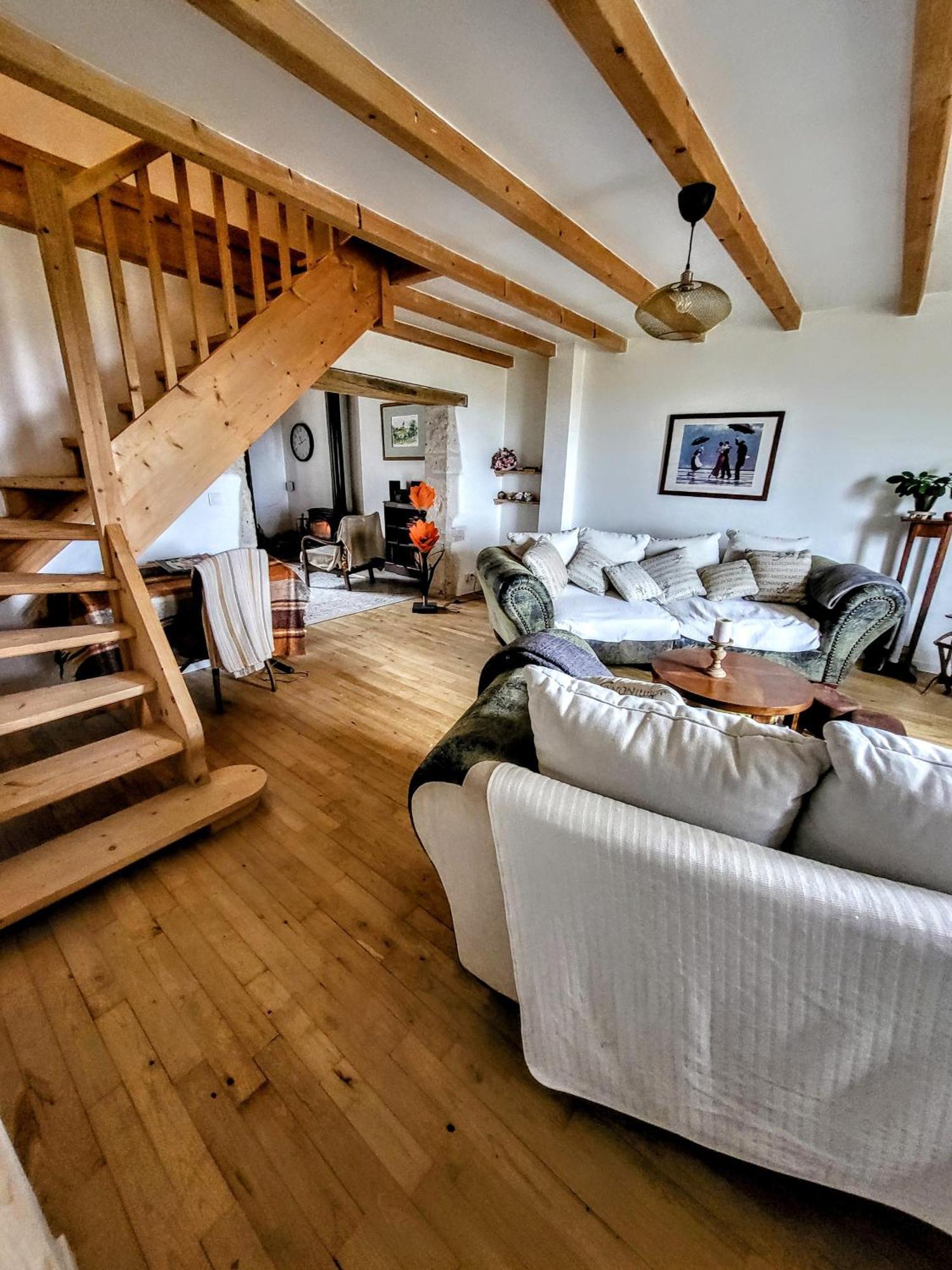 Ferme Du Moulin De Pailleres, Vue Panoramique, Piscine - Ideal 4 A 5 Personnes Galapian Exterior foto